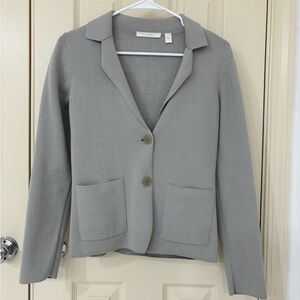 BOSS Grey Button Up Cardigan